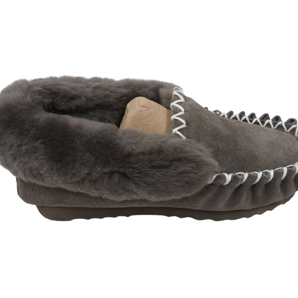 UGG Outback Slippers Moccasins Grey OBUGGMC 07-Gry, US 6M, 7W