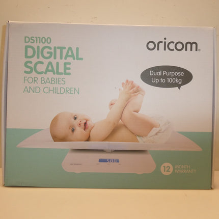 Oricom Digital Baby Weight Scale - Dual Mode, Infant Scale with Pounds and Ounce