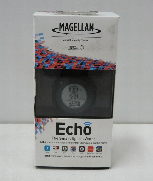 Magellan Echo Smart Sports Watch - Black