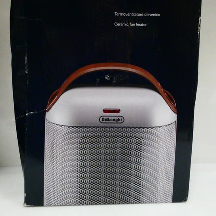 De'Longhi Capsule Fan Heater, Self-Regulating Ceramic Heater HFX30C18.IW, Ivory