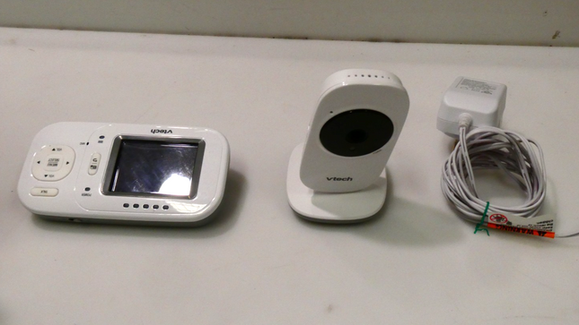 VTech BM2700 2.4" Video & Audio Baby Monitor with 2-Way Talk, Soothing Sounds