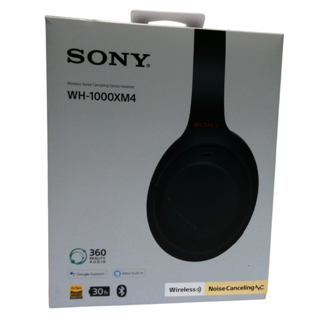 Sony WH-1000XM4 Wireless Premium Noise Canceling Ear-Cup Headphones - Black