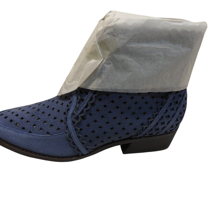 Cecelia Women's Tate Bootie, Indi Blue, 6.5 US