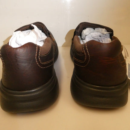 Clarks Men's Bradley Vibe Oxford, Tan Tumbled Leather, 7.5 US