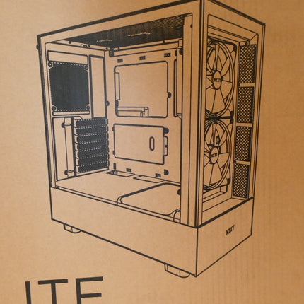 Nzxt H5 Elite (E-ATX) Mid Tower Cabinet (White)