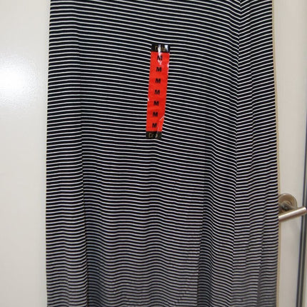 Dalia Collection Maxi Long Full Length Skirt Black/White - Medium