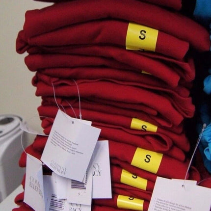 21 x Ellen Tracy Woman's Full T-Shirt RED T-Shirt Size - S