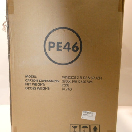 Lifespan Kids Inflatable Windsor 2 Slide and Splash Water Play Childrens Play Gr