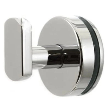 Preferred Bath Accessories PC2000GM Anello Collection Glass Mounted Robe Hook, P