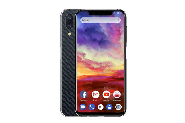 Kogan Agora XS 4GB/64GB Carbon Fiber Black Smartphone