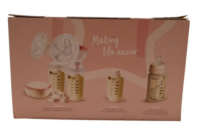 Breast Milk Starter Set, Compatible with All Leading Breast Pumps, Includes Brea