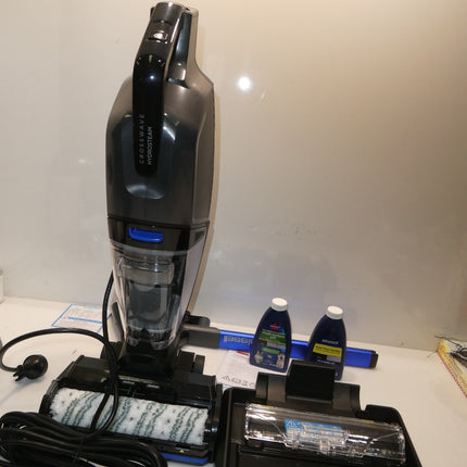 Bissell 3517F CrossWave HydroSteam Vaccum Cleaner All-in-One Clean - Cobalt Blue