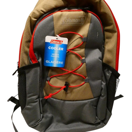 Coleman 2000013747 Soft Cooler Backpack | 28-Can Leak-Proof Cooler