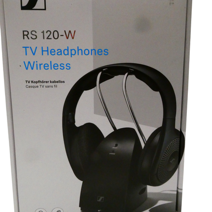 Sennheiser RS 120-W On-Ear Wireless Headphones - Black