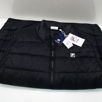 FILA Unisex Adult's Aldo Uni Puffer Jacket, Black, 3X-Large