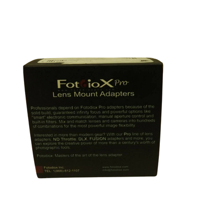 Fotodiox Pro Lens Mount Adapter PK (a) NIK D-Click