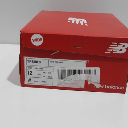 New Balance Boys 880 YP880LS Blue Running Shoes Sneakers Size 11.5