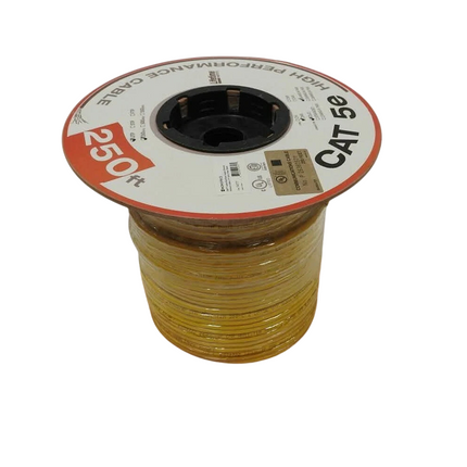 Monoprice Cat5e Ethernet Bulk Cable - Network Internet Cord - Solid, 350Mhz, UTP