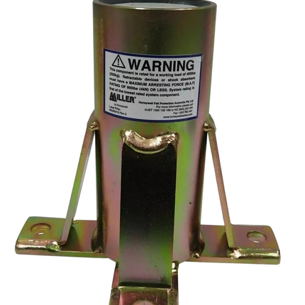 Honeywell Miller Dh-7Zp Durahoist Floor Mount Sleeve Zinc