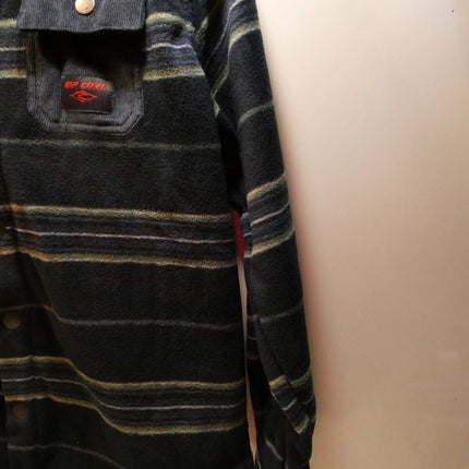 Rip Curl Boys' Polar Fleece Party Pack Shirt, Dark Navy, 16, Dark Navy