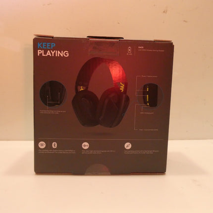 Logitech G435 LIGHTSPEED Wireless Gaming Headset (Black & Neon Yellow)