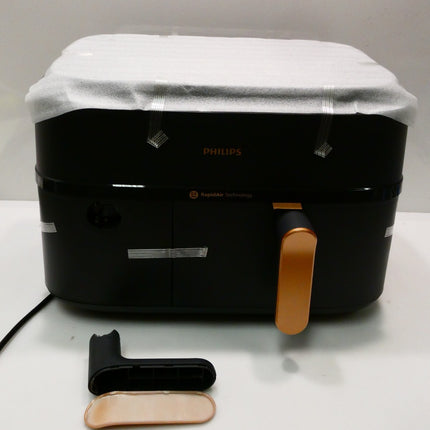 Philips 3000 Series Dual Basket 9L Air Fryer XXL (Grey) NA352/00