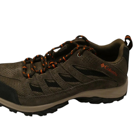 Columbia Men's Crestwood Hiking Shoe, Camo Brown, Heatwave, Size - 7