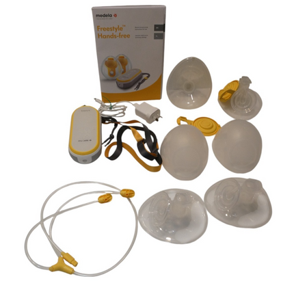 Medela Freestyle Hands-Free Double Electric Breast Pump with Wearable Cups, App
