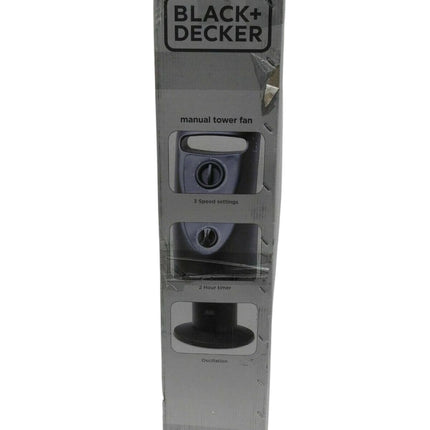 Black & Decker 76cm BDTF150 Upright Tower Fan