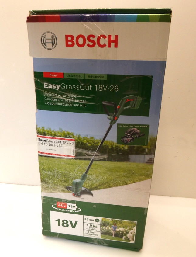 Bosch 18V Cordless Lawn Grass Line Trimmer Whipper Snipper(EasyGrassCut 18)