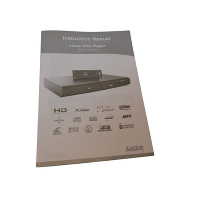 Laser DVD Player HD012 HDMI RCA Composite USB AVI Multi Region