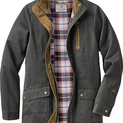 Legendary Whitetails Women's Standard Saddle Country Shirt Jacket, Tarmac, Small