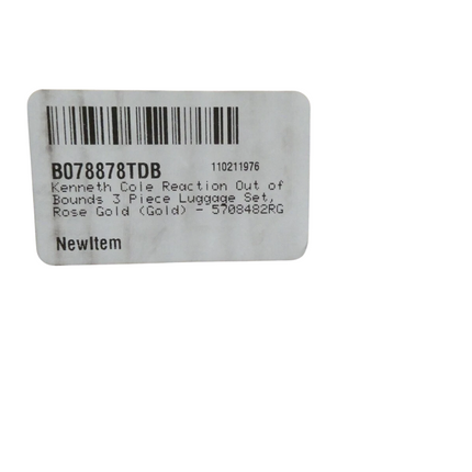 Kenneth Cole Reaction Out Of Bounds 4-Wheel Hardside 3-Piece Luggage Set