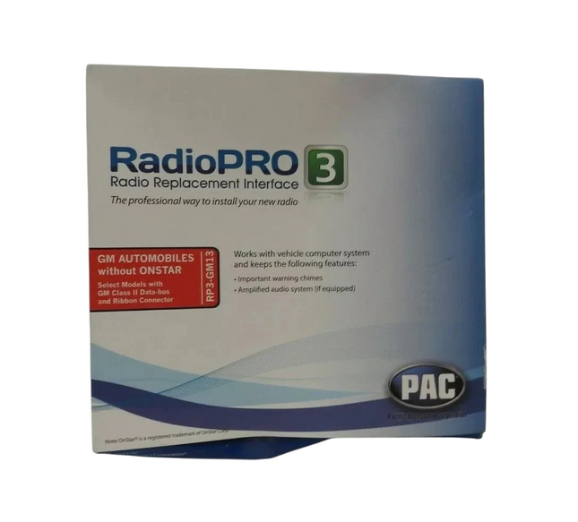 PAC RP3-GM13 Radio Replacement Interface for Select GM Vehicles