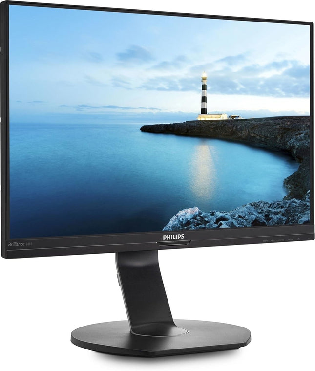 Philips 241B7QUPBEB- 24 Inch FHD Monitor, 75Hz, 5ms, IPS, USB-C Dock, Height Adj