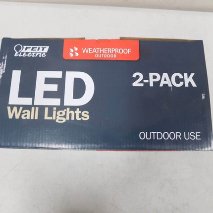 Feit Electric LED Wall Lights 2 Pack Outdoor Use