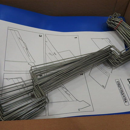 Durable Logistics Pockets with Wire Straps, A4, Landscape, Pack of 50