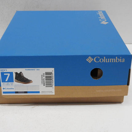 Columbia Men's Fairbanks 503 Fashion Boot, Black, Mud, 7 Regular US