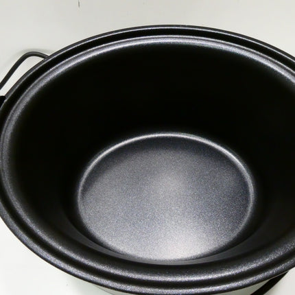 Russell Hobbs 6L Family Searing Slow Cooker 3 Heat Settings RHSC650BLK - Black