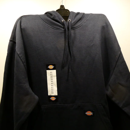 Dickies Men's Pullover Fleece Hoodie, Dark Navy, Medium