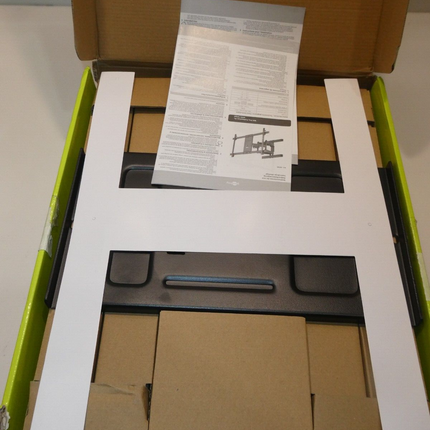 Goobay Pro Fullmotion Wall Mount for TV Size 43-100, Black, X-Large