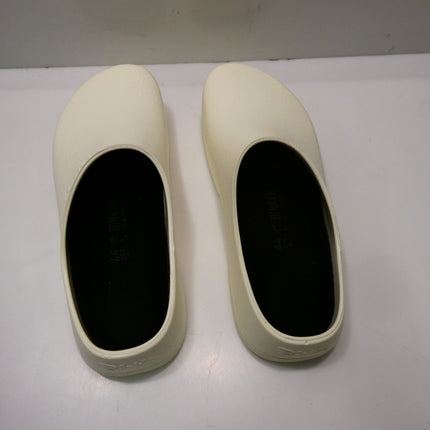 BIRKENSTOCK Super Birki Fusion Unisex Garden Clogs, White, 44 EU