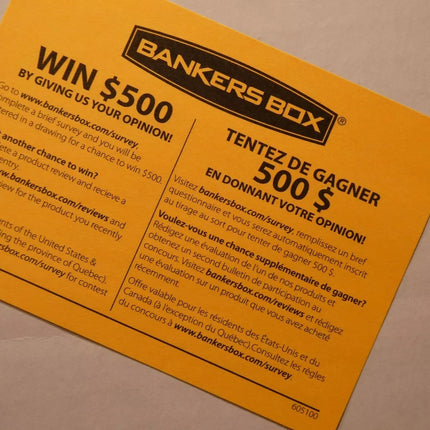 Bankers Box 00722 STOR/Drawer File Drawer Storage Box, Legal, White/Blue