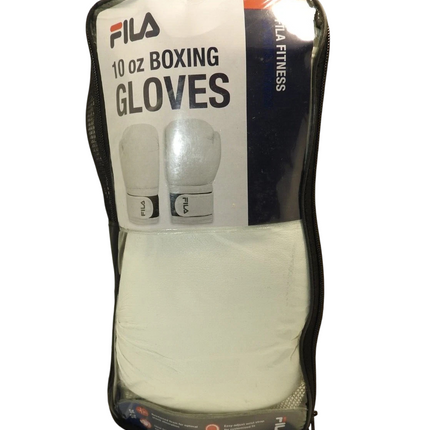 Fila Boxing Gloves 10 oz - White