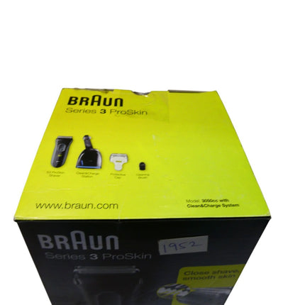 Braun Series 3 3050 Electric Shaver for Men with Cleaning Center