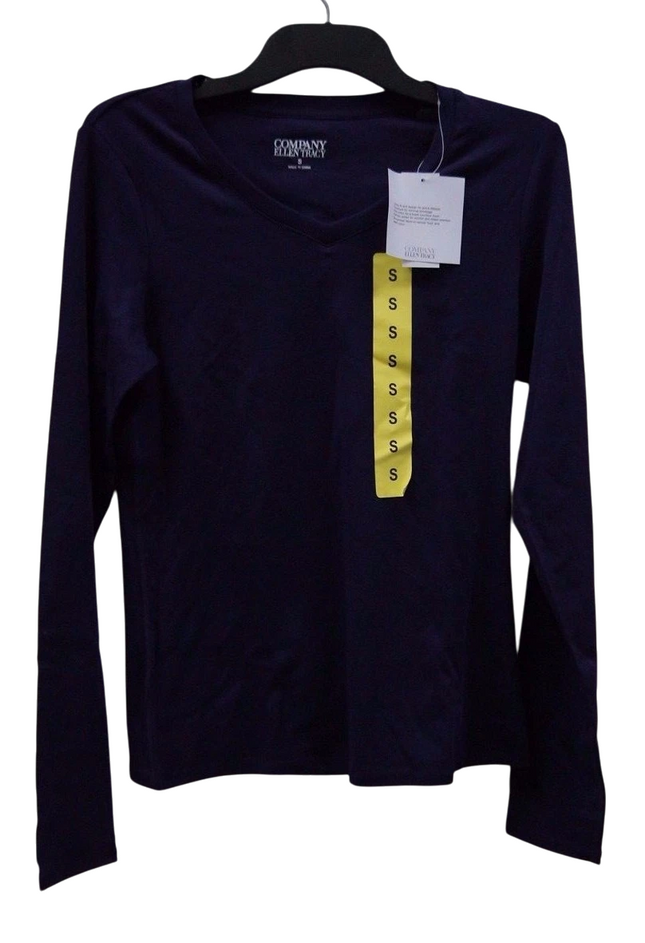 12 x Ellen Tracy Woman's Full T-Shirt Purple T-Shirt Size - S