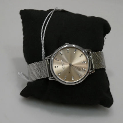 Coach Women's Chelsea 14504216 Qtz Basic Slim Watch, Carnation Gold Dial, 32mm