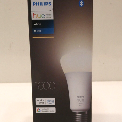 Philips Hue White A67 High Brightness 100W 1600 Lumens Smart Bulb with E27 Fitti