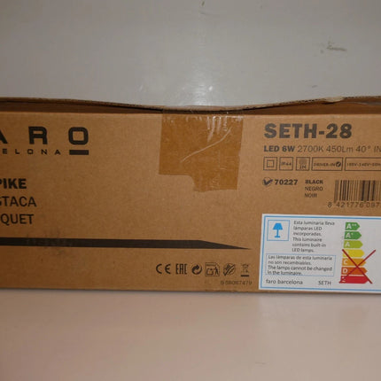 Faro - Outdoor - Seth-28 FA LED - Floor Spotlight with Peg 28 cm