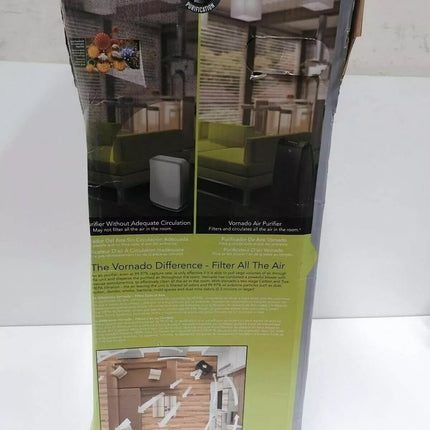 Vornado AC500 Air Purifier with True HEPA Filtration - Black